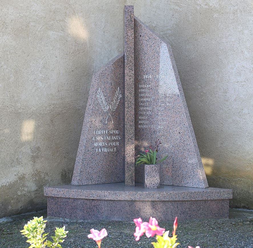 Monument Eerste Wereldoorlog Chelle-Spou