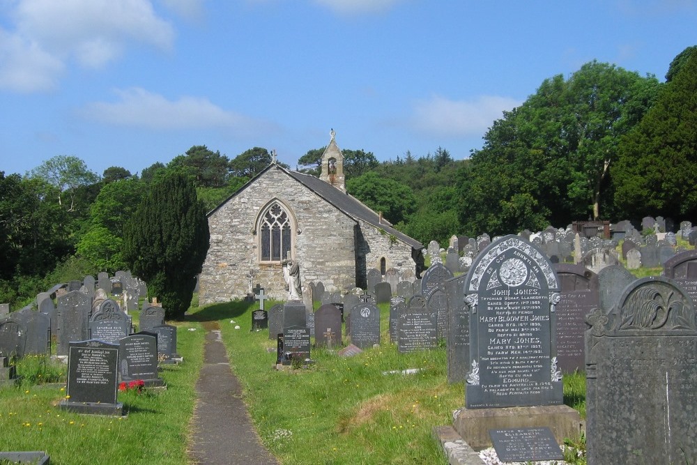 Oorlogsgraven van het Gemenebest St. Egryn Churchyard