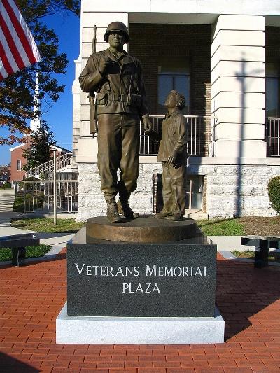 Monument Veteranen Shelbyville
