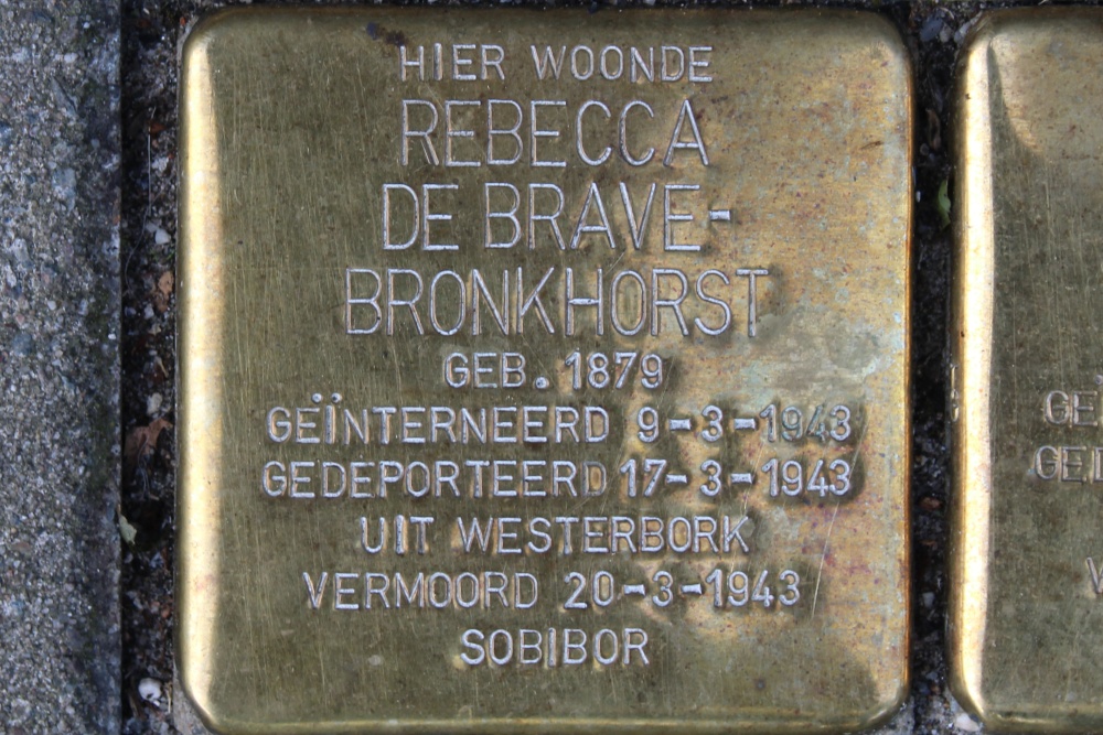 Stolpersteine Tugelaweg 41-44 #2