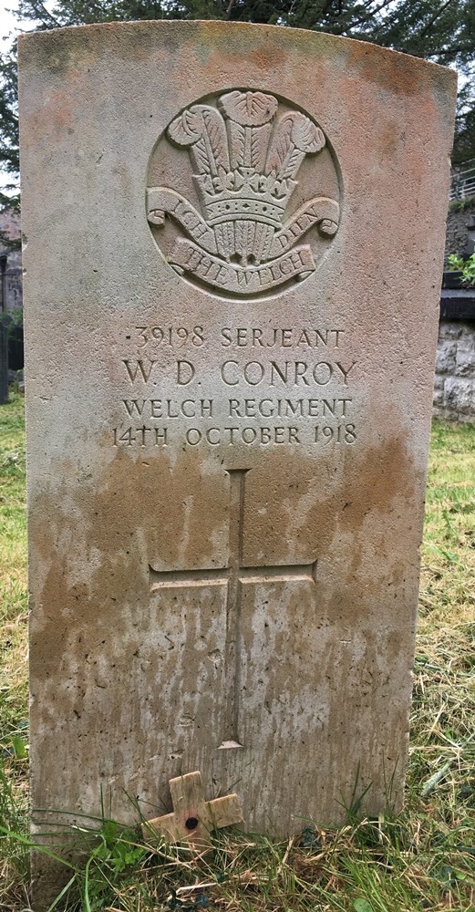 Commonwealth War Grave St. Ffraid Churchyard