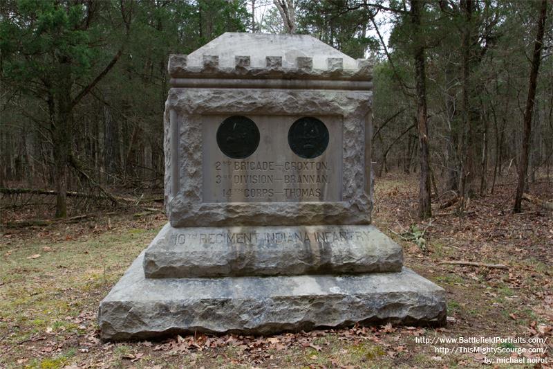 10th Indiana Infantry Monument
