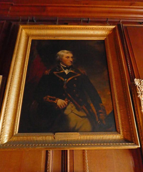 Painting of Admiral Sir William Fairfax