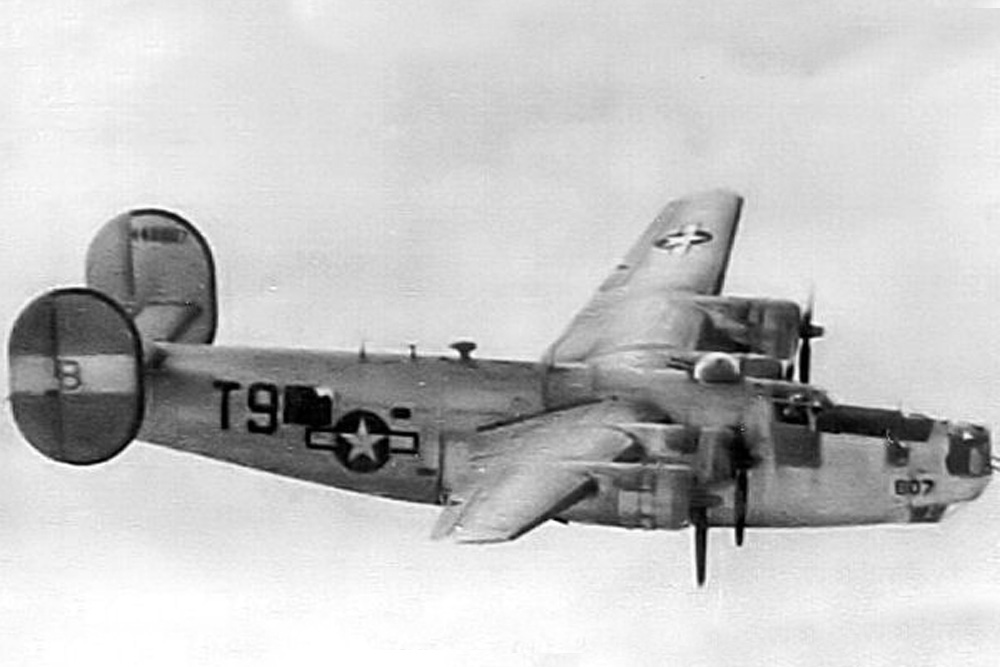 Crashlocatie B-24J-80-CO Liberator 42-100205