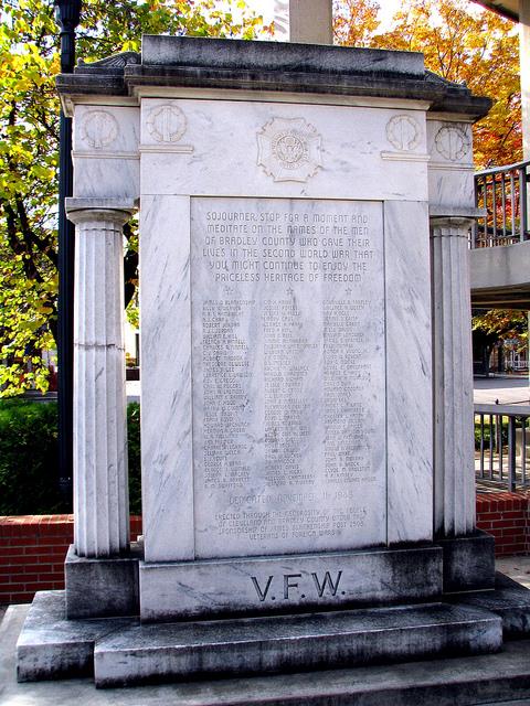 War Memorial Bradley County