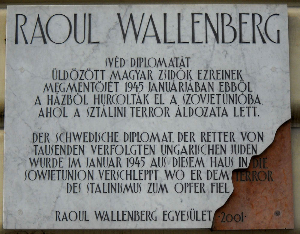 Gedenkteken Raoul Wallenberg