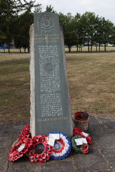 Memorial no. 115 Squadron Bomber Command RAF