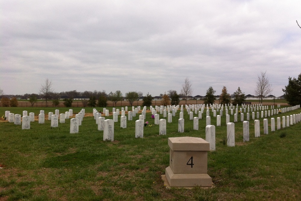 Amerikaanse Oorlogsgraven Kentucky Veterans Cemetery West