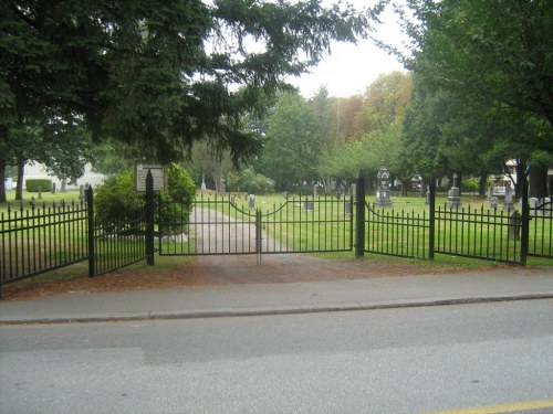 Oorlogsgraf van het Gemenebest Fort Langley Cemetery