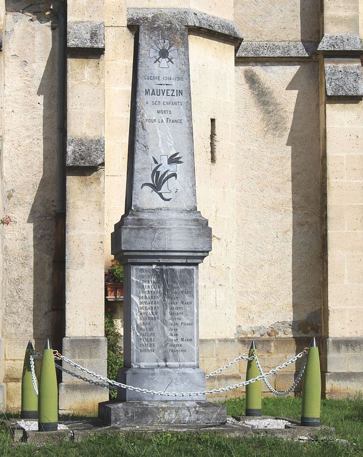 Monument Eerste Wereldoorlog Mauvezin