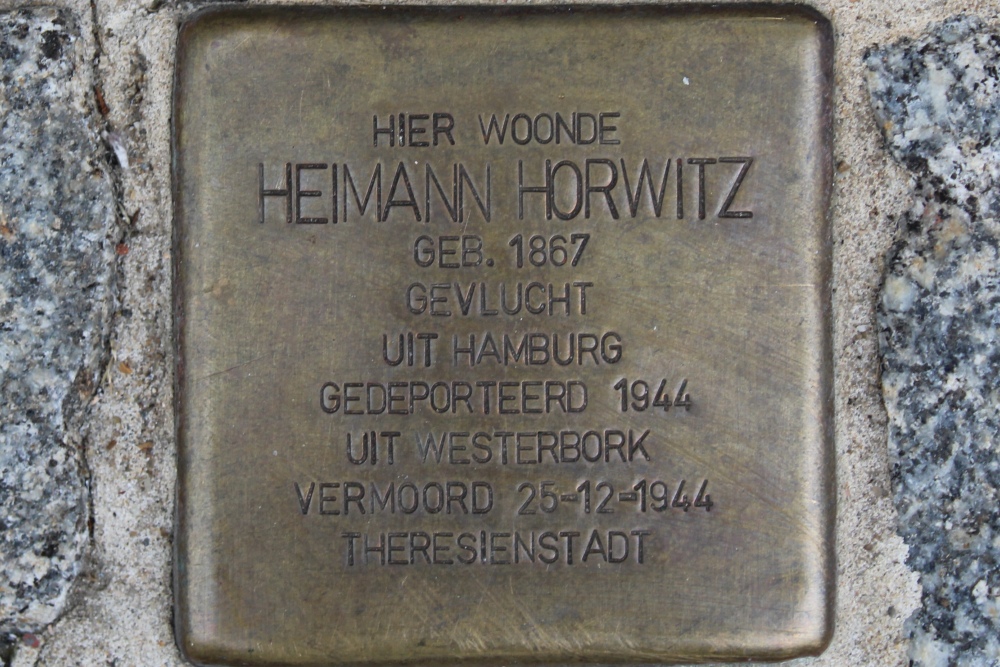 Stolpersteine Walderstraat 12 #4