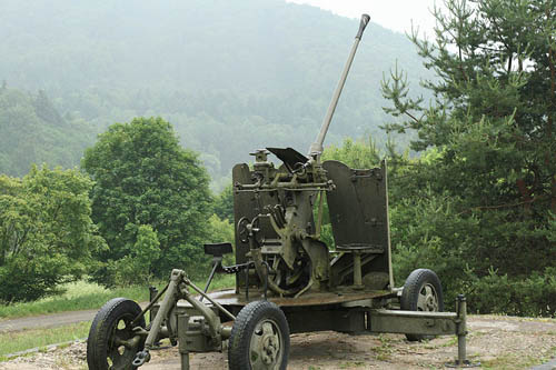 37mm M1939 Luchtafweer Kanon Vyn Komrnik