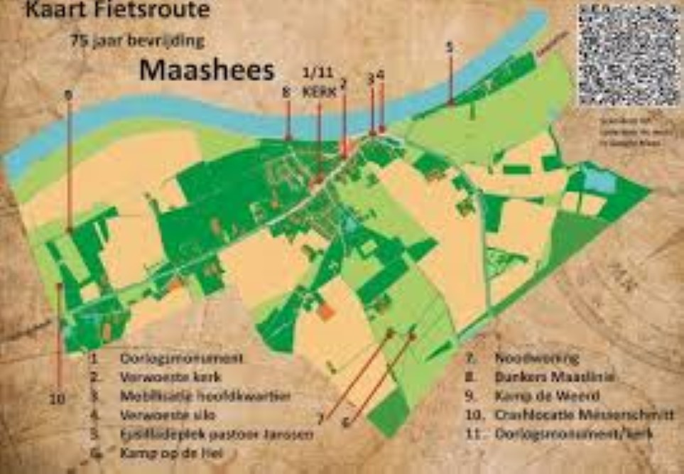 Fietsroute Maashees - Oorlogsmonument Kerk #3