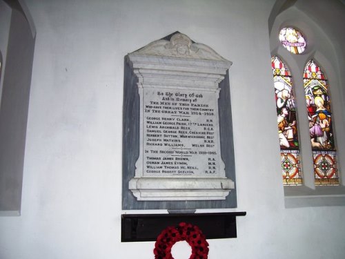 Oorlogsmonument St. Mary Church