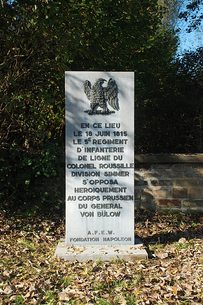 Memorial 5e Rgiment d'Infanterie de Ligne