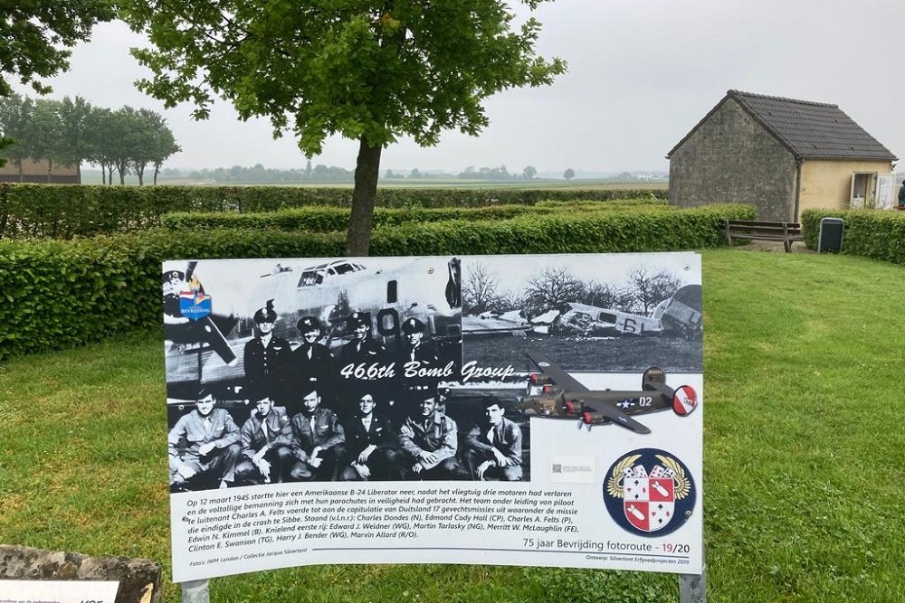 75 years of Liberation Photo Route: 466th Bomb Group