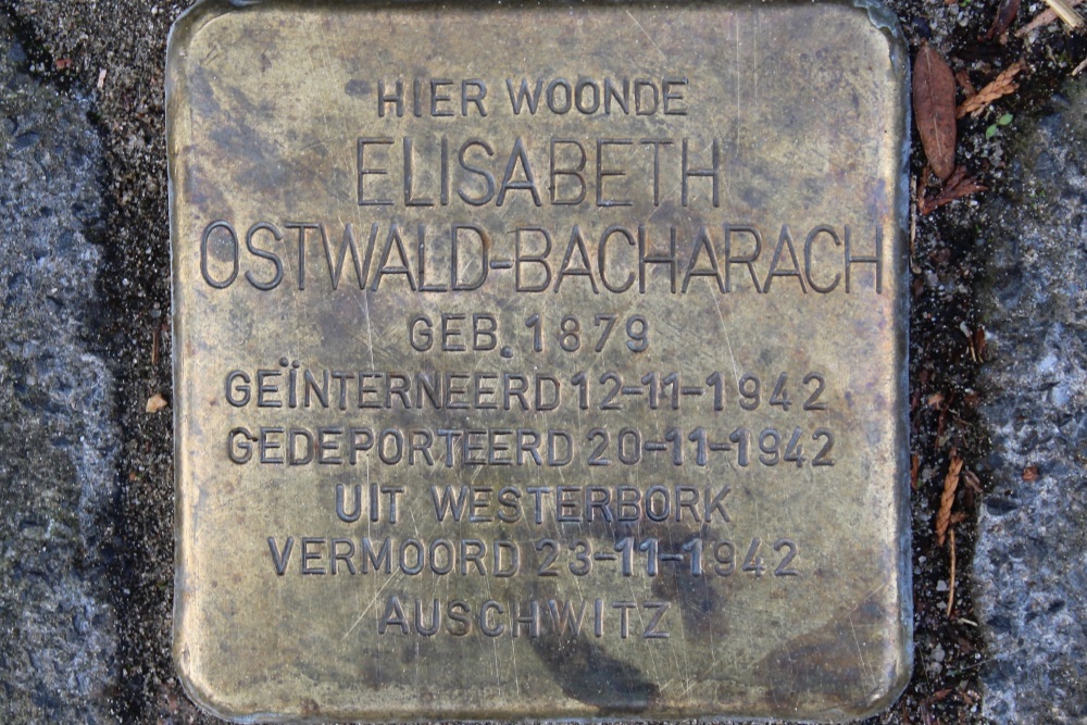 Stolpersteine Van Faukenbergestraat 21 #2