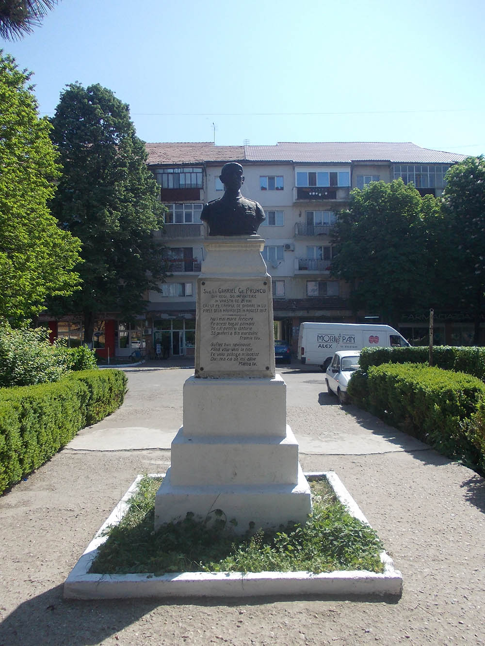 Monument Sub-luitenant Gabriel Pruncu