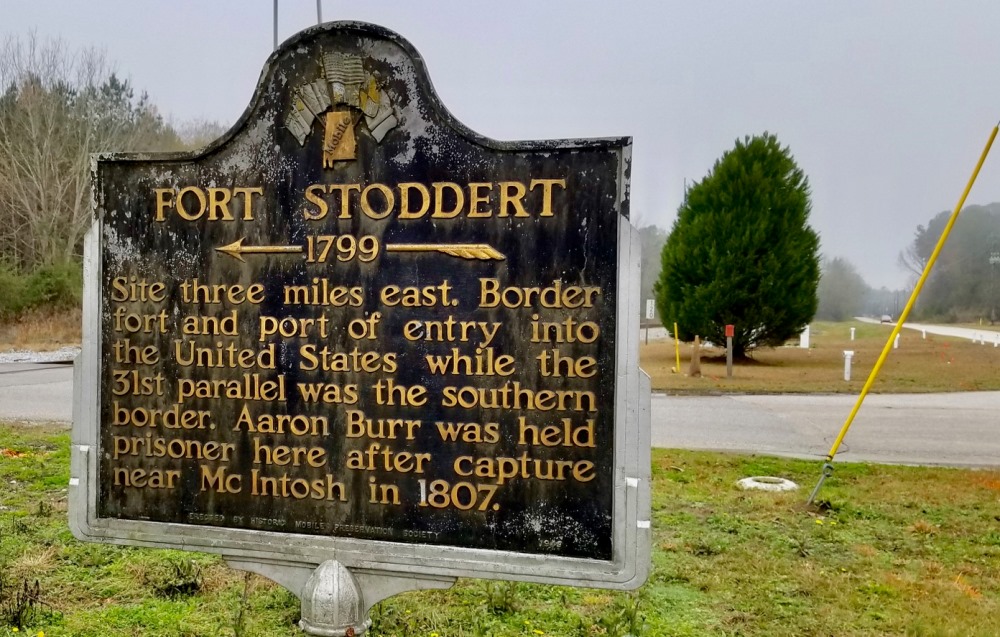 Information Sign Fort Stoddert