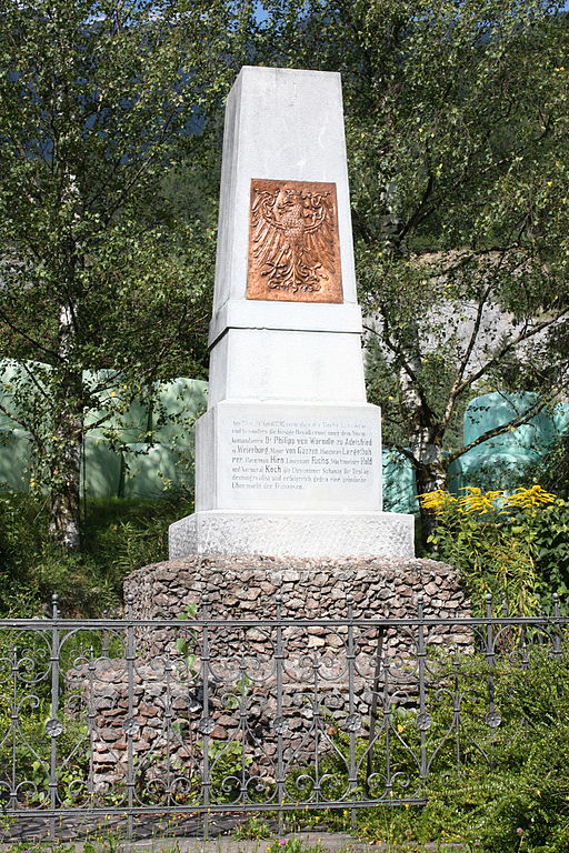 Monument Strijd op Chrysanthener Schanze