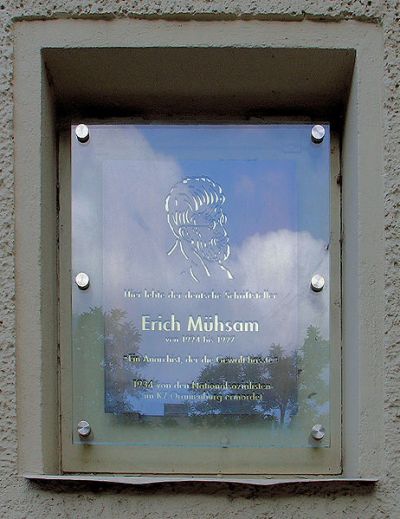 Gedenkteken Erich Mhsam