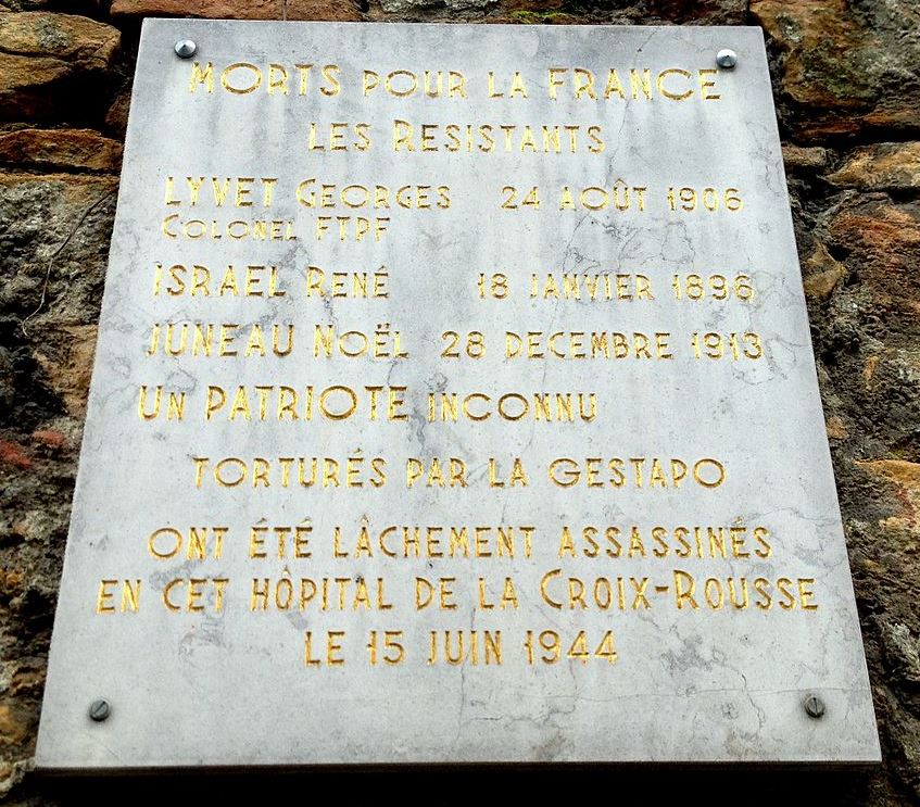 Memorial Georges Lyvet