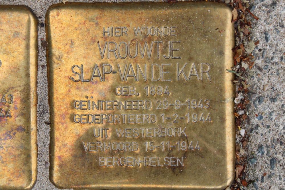 Stolpersteine Mozartkade 18 #3