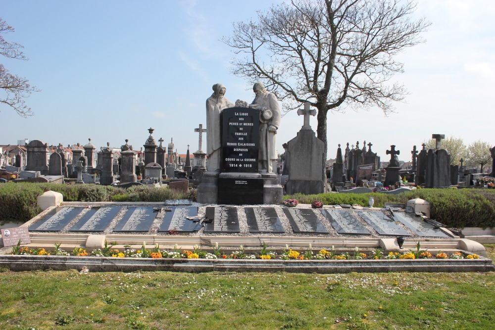 Oorlogsmonument Zuidelijke Begraafplaats Calais