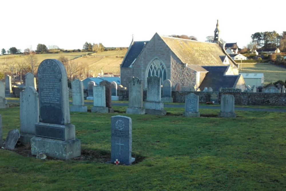 Oorlogsgraven van het Gemenebest Kemnay Parish Churchyard