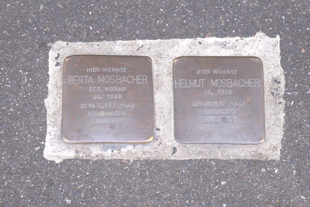 Stolpersteine Lherstrasse 29 #1