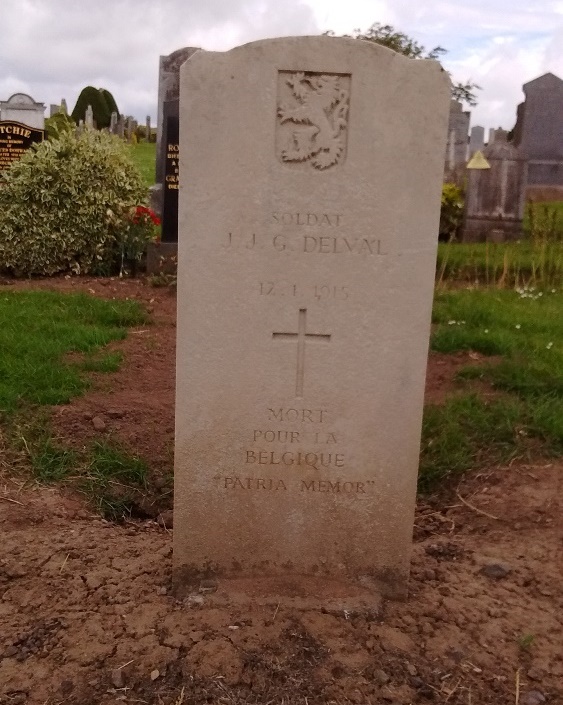 Belgisch Oorlogsgraf Barnhill Cemetery
