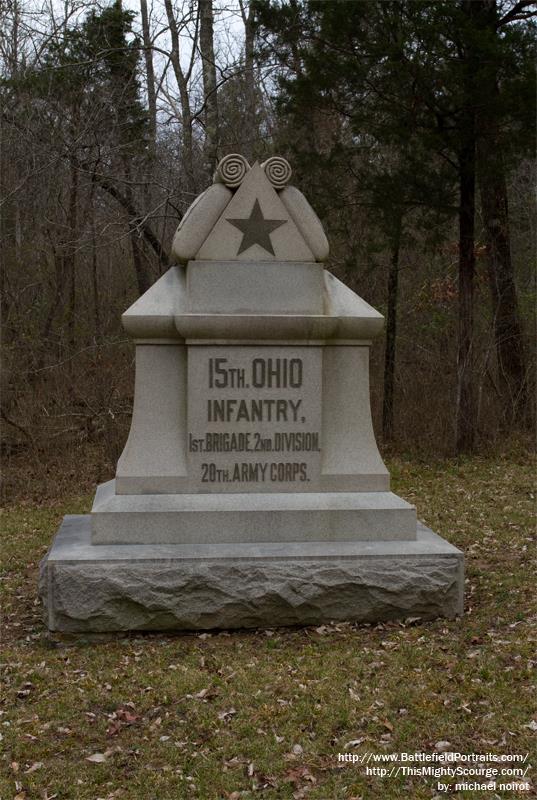 Monument 15th Ohio Infantry