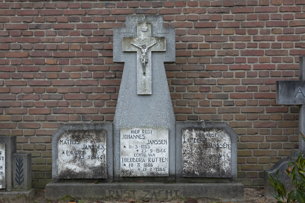 Nederlandse Oorlogsgraven Rooms Katholieke Begraafplaats Milsbeek