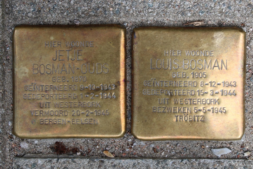 Stolpersteine Trompenburgstraat 36