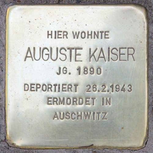 Stolpersteine Giesebrechtstrae 12 #3