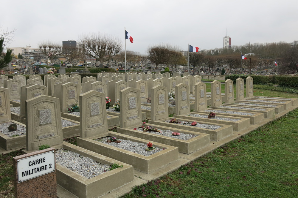 Franse Oorlogsgraven Montreuil