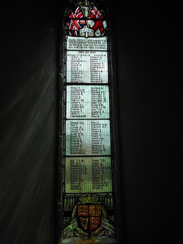 Remembrance Windows St. Barnabus Church