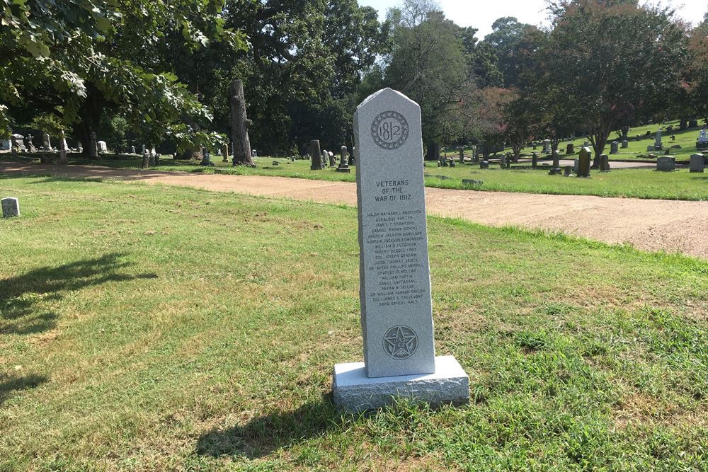 Monument Veteranen Memphis Oorlog van 1812