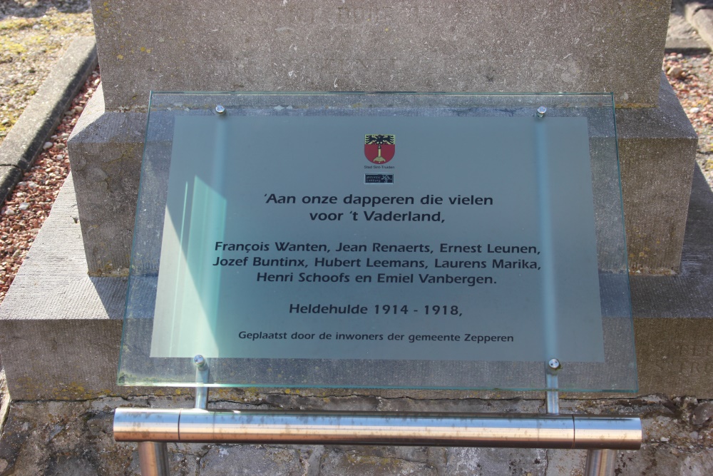 Monument Eerste Wereldoorlog Zepperen #2