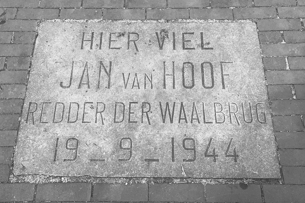 Remembrance Stone Jan van Hoof