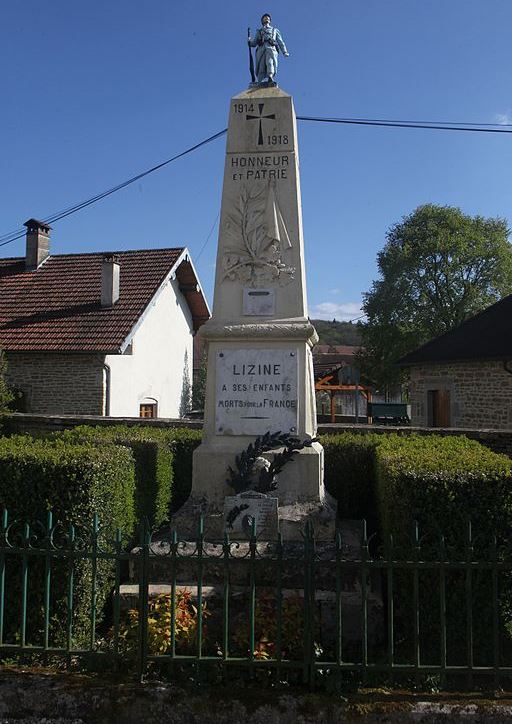 Monument Eerste Wereldoorlog Lizine