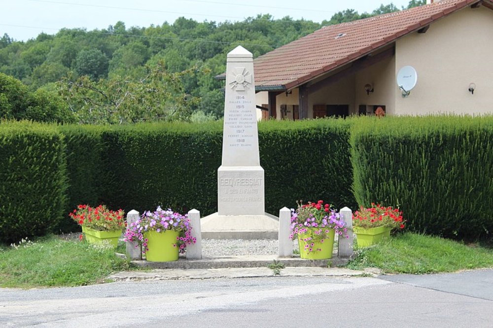 War Memorial Govreissiat