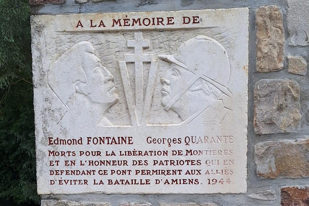 Memorial Pont des Cygnes Amiens #2