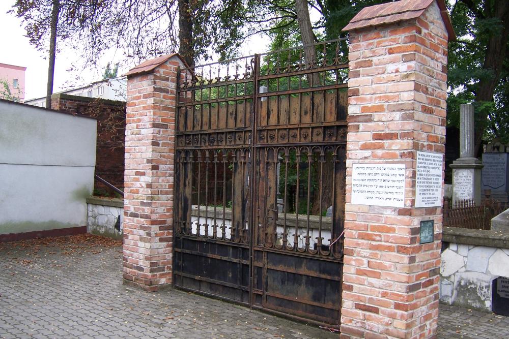 Original Entrance Gate Jewish Cemetery Powzaki