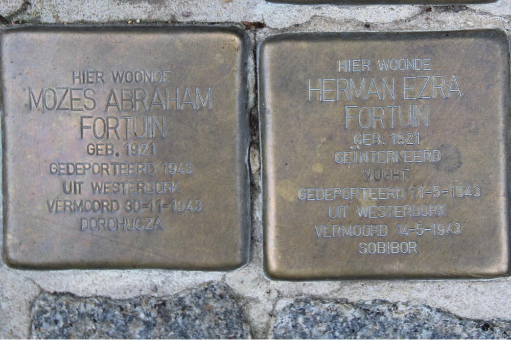 Stolpersteine Walderstraat 8 #3