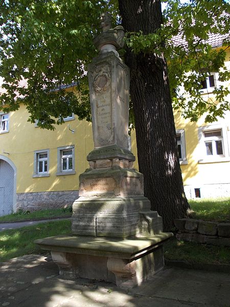 Monument Oorlogen van 1864, 1866 en 1870-1871 Lodersleben