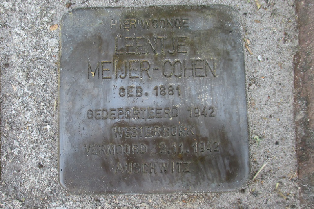 Stolpersteine Hendrik Westerstraat 223 #3