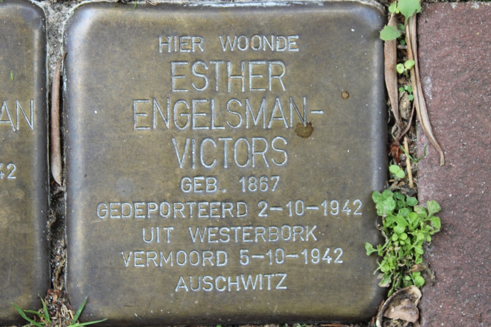 Stolpersteine Nieuwe Amstelstraat 22 #3