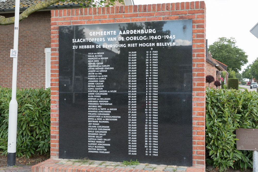 Monument Burgerslachtoffers Aardenburg