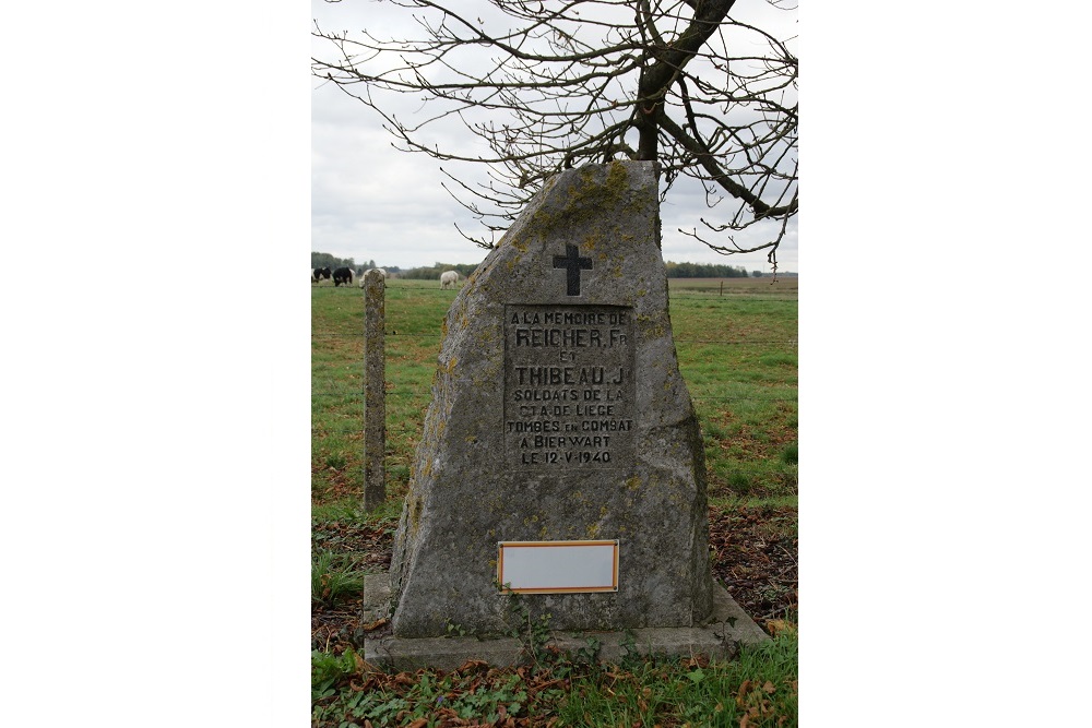 Monument Omgekomen Soldaten  Bierwart